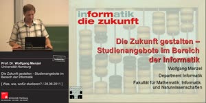 Thumbnail - Die Zukunft gestalten - Studienangebote im Bereich der Informatik