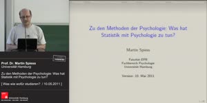 Thumbnail - Zu den Methoden der Psychologie: Was hat Statistik mit Psychologie zu tun?
