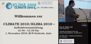 Thumbnail - Virtueller Rundgang durch die Online.Klimakonferenz KLIMA 2010
